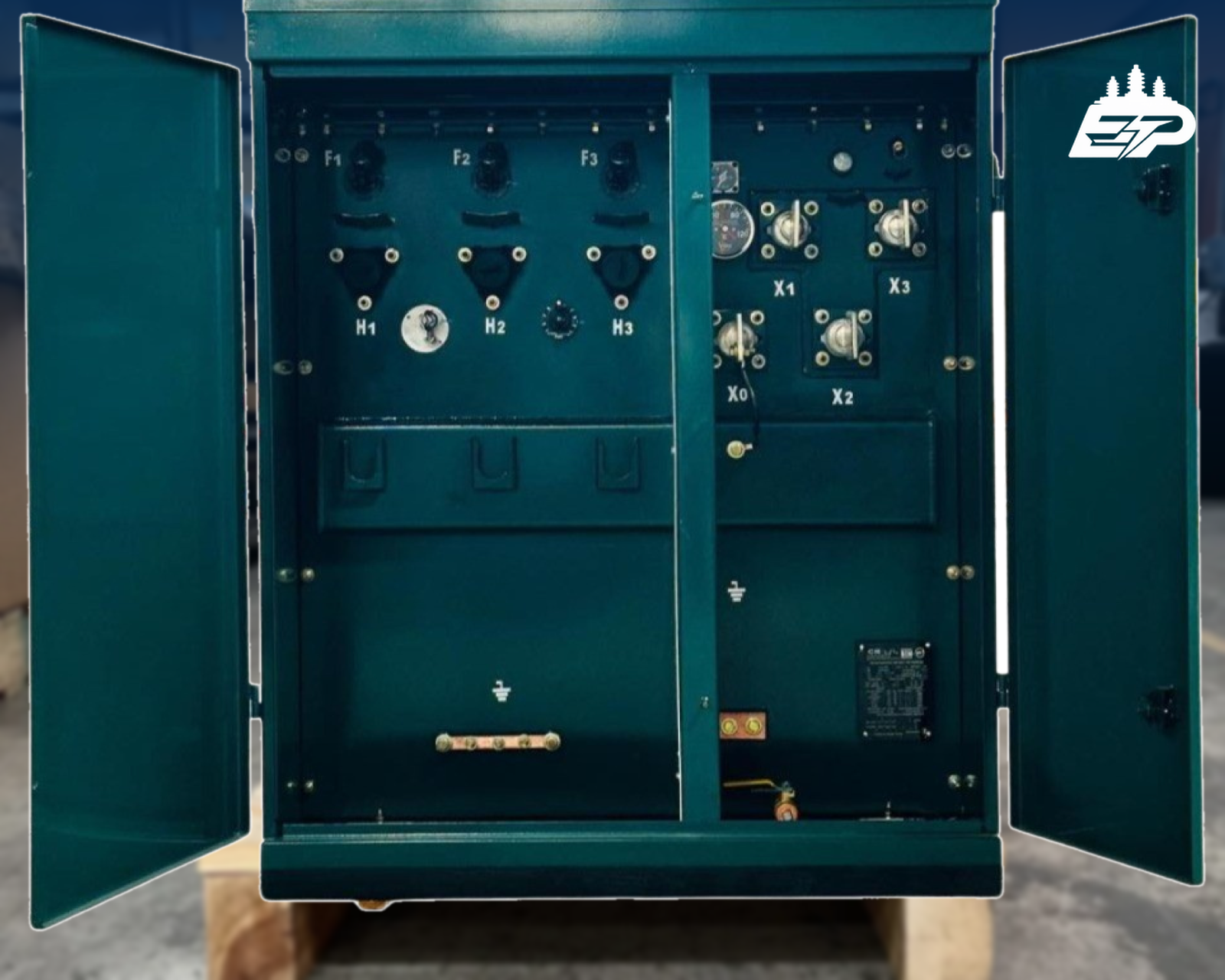 TRANSFORMADOR PEDESTAL 1000KVA 13200-220/127 3F D-E RADIAL J